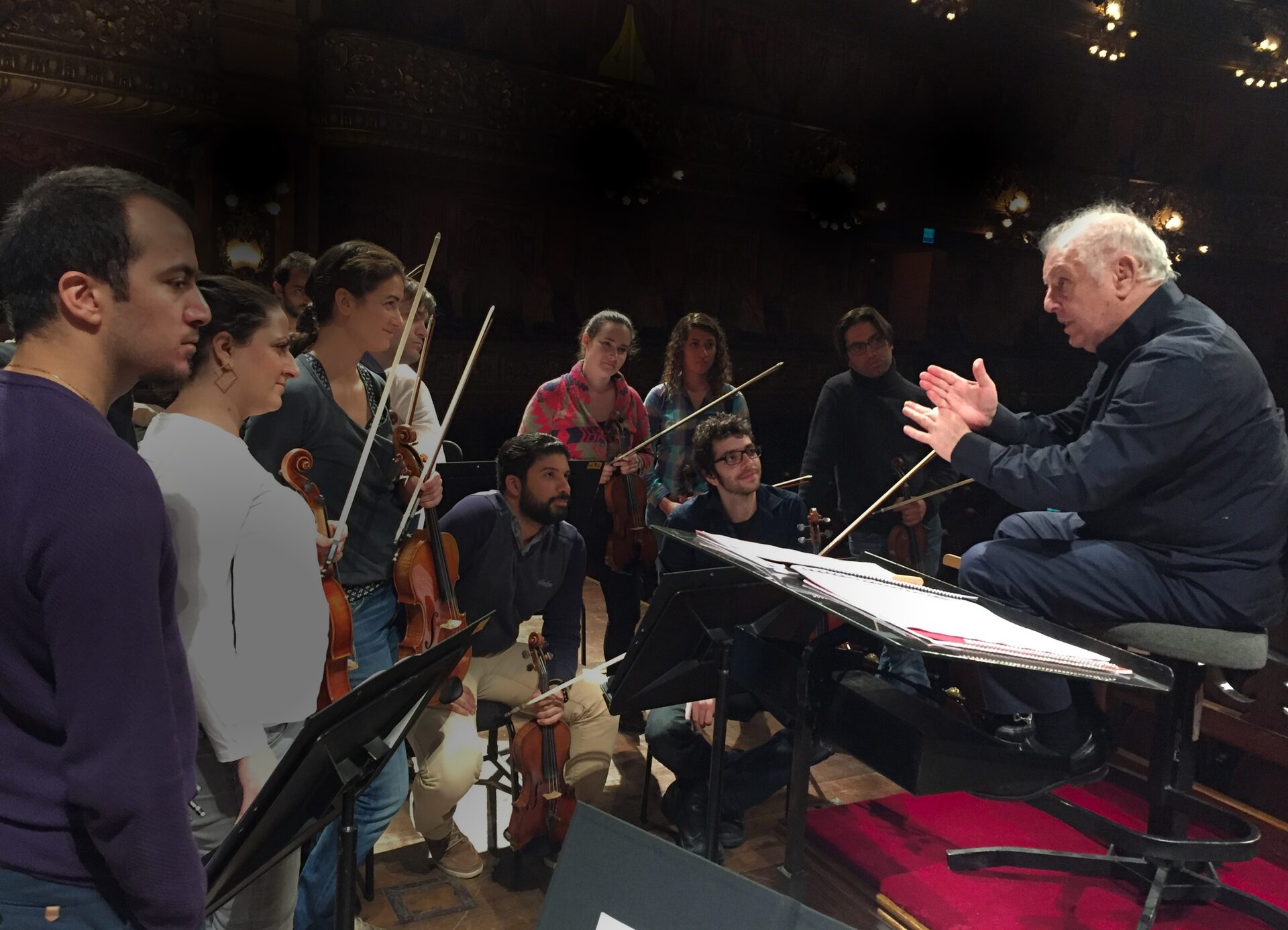 Daniel Barenboim, West-Eastern Divan Orchestra, Buenos Aires 2016 | © Manuel Vaca