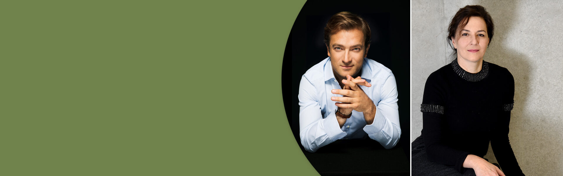 Renaud Capucon, Martina Gedeck | © Simon Fowler, Doris Spiekermann-Klaas Renaud Capucon, Martina Gedeck | © Simon Fowler, Doris Spiekermann-Klaas