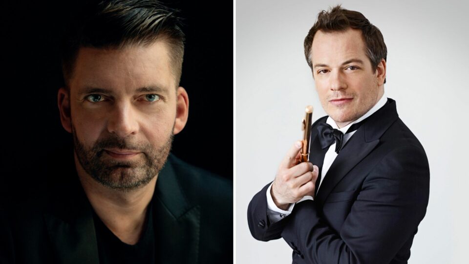 Matthias Pintscher, Emmanuel Pahud | © N.N., Josef Fischnaller Matthias Pintscher, Emmanuel Pahud | © N.N., Josef Fischnaller