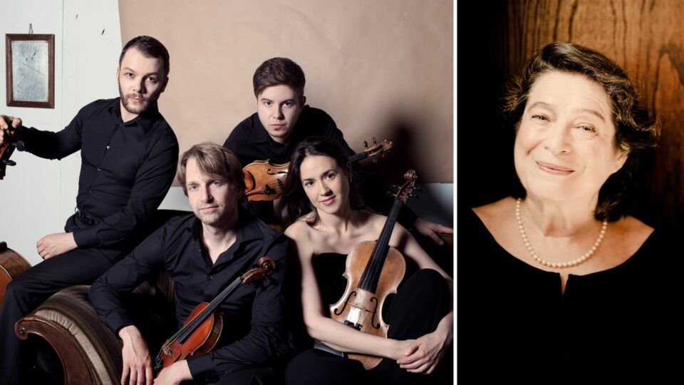 Streichquartett der Staatskapelle BErlin; Elisabeth Leonskaja | © Simon Pauly, Marco Borggreve Streichquartett der Staatskapelle BErlin; Elisabeth Leonskaja | © Simon Pauly, Marco Borggreve